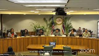 November 1 2024 Windward Planning Commission Special General Plan Meetings [upl. by Ennaesor]