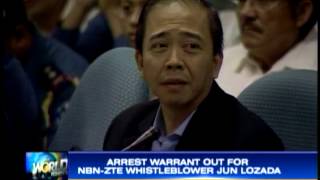 Sandiganbayan orders Lozadas arrest [upl. by Nueoht]