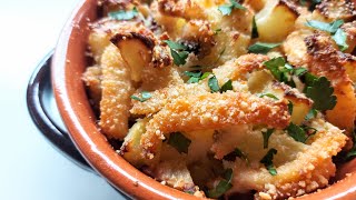 Seppie gratinate al forno con patate e Parmigiano [upl. by Scevor]