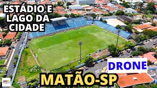 DRONE NO ESTÁDIO E PARQUE ECOLÓGICO DE MATÃOSP [upl. by Dera]