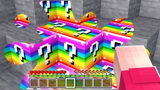 ALLES was ich BERÜHRE wird zu LUCKY BLOCK in MINECRAFT [upl. by Orose]