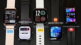 TOP 5 Smartwatch BARATOS de 2022 ⌚ Xiaomi Huawei Amazfit Realme y Haylou [upl. by Latty]