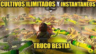 como CULTIVAR INSTANTANEAMENTE en LEGO FORTNITE [upl. by Savell]