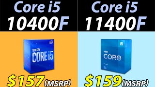 i510400F Vs i511400F  How Much Performance Difference [upl. by Abramo]