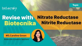 Nitrate Reductase amp Nitrite Reductase  Unit 6  Revise Important CSIR NET Topics  FREE Download [upl. by Aicella]