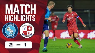 HIGHLIGHTS  Wycombe v Crawley Town [upl. by Nev337]