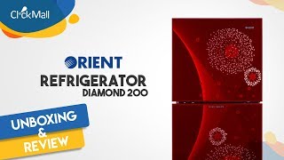 Orient Diamond 200 Liters Refrigerator Unboxing l Clickmall [upl. by Hadlee]