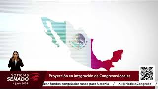 Proyección en integración de Congresos locales [upl. by Nahtannhoj137]