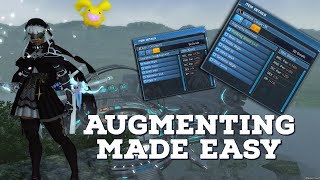 AugmentingAffixing Made Easy  PSO2 Guide [upl. by Enyalahs]