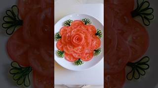 tomato 🍅 Creative salad recipes saladdecoration fruitsaladdecoration shortsfeed shorts [upl. by Nlocnil159]