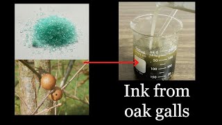 making ink the way people did it 1000 years ago [upl. by Krystal]