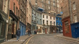 Edinburgh Scotland Royal Mile  Rick Steves’ Europe Travel Guide  Travel Bite [upl. by Oiromed]