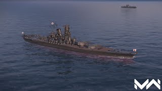 IJN Yamato  Full Gameplay Handcam  Modern Warships [upl. by Kirsti]