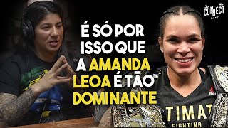 Esse é o maior motivo da Amanda Nunes ser dominante no UFC opinião de Ketlen Vieira no Connect Cast [upl. by Sorodoeht]