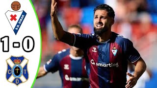 Eibar vs Tenerife 10 Resumen  LaLiga Smartbank 2024 eFootball [upl. by Whalen]