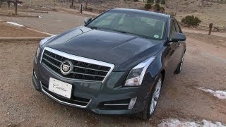 2013 Cadillac ATS 060 MPH Mile High Drive amp Review [upl. by Odine]