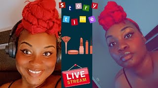 Hood Live make up  fails and all Story Time live fypシ゚viral story jesus locs love hood fyp [upl. by Ahsiat605]