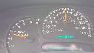 2004 Suburban Vehicle Speed Sensor fix [upl. by Norraf8]