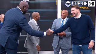 Luka Doncic Joins Inside the NBA [upl. by Danieu327]