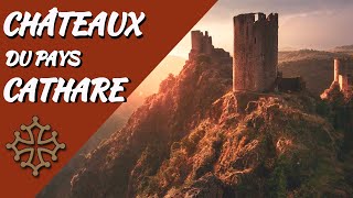 HISTOIRE DES CHÂTEAUX DU PAYS CATHARE [upl. by Analak]