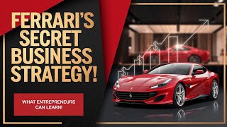 How Ferrari Became a Successful Business Model Lessons for Entrepreneurs ferrari casestudy [upl. by Aileen]