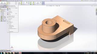 Solidworks Section Detail crop views and material selection [upl. by Haduj]