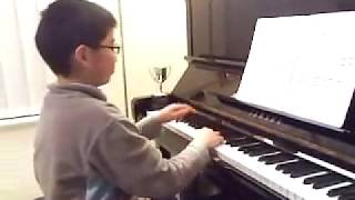 Adorable 9 Year Old Child Piano Prodigy plays 1000 keys a minute [upl. by Nnairol971]