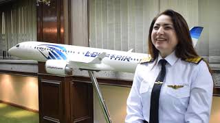 ICAOMID Interview Capt Hasnaa Taymour [upl. by Aiciled]