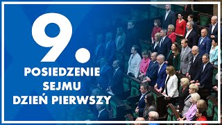 9 posiedzenie Sejmu  dzień pierwszy 10 kwietnia 2024 r [upl. by Aivonas]