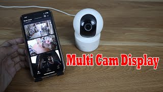 How to View Multiple Camera in One Screen on Mi Home App [upl. by Weinman]