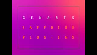 Sony Vegas Pro 110 Genarts Sapphire Plugin Test In Exagear Pro [upl. by Melburn721]