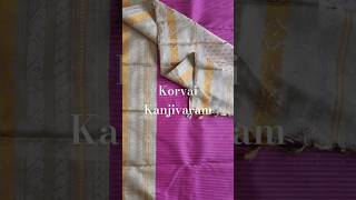 Unique Korvai Kanjivaram Silk Saree [upl. by Antoinetta]