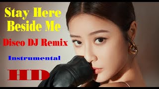 Stay Here Beside Me  Don Amore  Disco DJ Remix  Instrumental  HD [upl. by Dewees94]