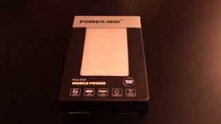 Poweradd Pilot 2GS 10000mAh Dual USB Portable Battery Charger [upl. by Annaed]