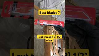 Best blades  cooltools hackzall ezarc milwaukee concrete handyman handymantools diy [upl. by Aidua]