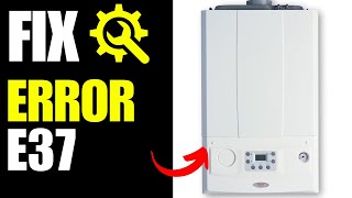 Alpha Boiler E37 Error Code How To Fix [upl. by Eneiluj]