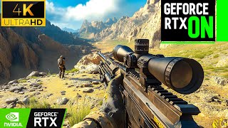 DESERT SNIPER LOOKS ABSOLUTELY AMAZING MAX GRAPHICS Realistic Ultra Gameplay 4K60FPS [upl. by Stasny]