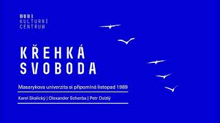 Křehká svoboda 2023  Masarykova univerzita si připomněla listopad 1989 [upl. by Anaeco70]