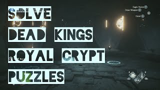 Solve Dead Kings Royal Crypt Puzzles All Three  Assassins Creed Unity [upl. by Oilcareh12]