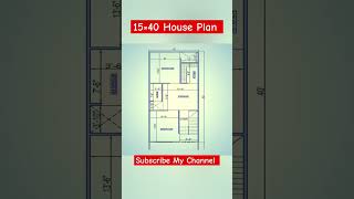 15×40 House Plan [upl. by Veronike]