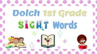 First Grade Sight Words  Dolch Sight Words 1st Grade  Teacher Joan [upl. by Annatnas]