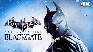 BATMAN ARKHAM ORIGINS BLACKGATE All Cutscenes Full Game Movie 4K 60FPS Ultra HD [upl. by Stephanus89]