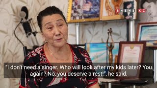 Sub Interview with Dimashs grandmother on BNews KZ 2017 [upl. by Alael]