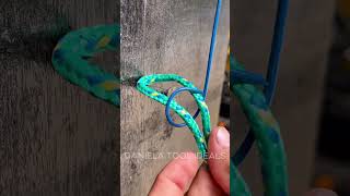 Tip for tying rope tips tool diy tools [upl. by Rob]