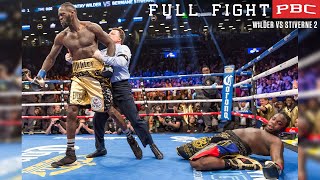 Wilder vs Stiverne 2 FULL FIGHT November 4 2017  PBC on Showtime [upl. by Hildegard241]