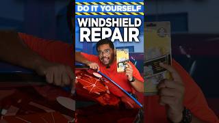 Windshield Crack Repair 🔨 shorts repair diy easy windshield damage informative hindi cars24 [upl. by Yeslaehc]