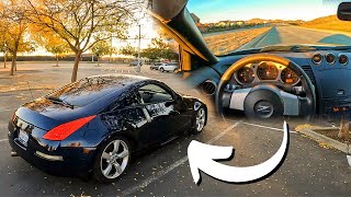 Nissan 350z HR  California GoldenHour POV Drive [upl. by Nnylram637]