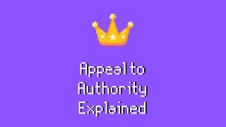 Appeal to Authority Explained Vertical Video  Logical Fallacies in 60 Seconds [upl. by Anirehtac]