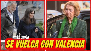 Doña Sofía DEJA RETRATADA a Letizia Ortiz tras su NUEVA AYUDA a VALENCIA [upl. by Harbed140]