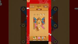 Hard lv 12 wood nuts games androidpuzzlegame puzzlegame gameplay puzzle feedshorts [upl. by Hainahpez]